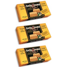 AntiuXixona Nougat Black Label Supreme Quality - 3 x 150g, Total 450g