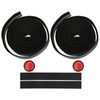 2Pcs Cycling PU Leather EVA Handlebar Belt Road Bike AntiSlip