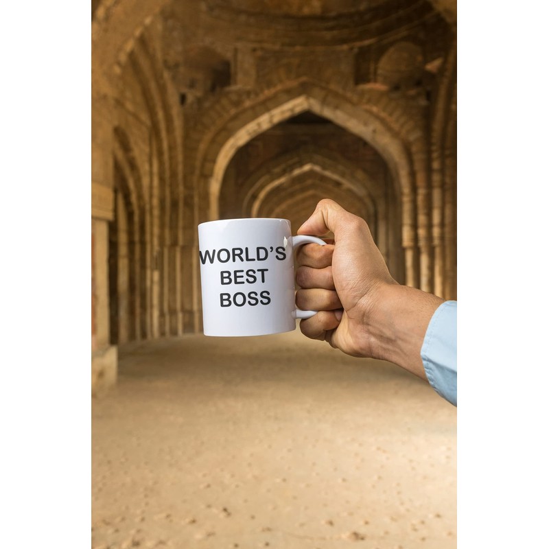 World's Best Boss - Tasse mit Spruch, Arbeit Kollegen Gag