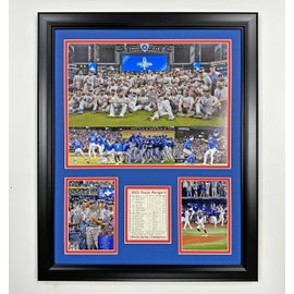Texas Rangers | 2023 World Series Champions | Framed Photo Collage | 2 Sizes and Styles | (Mound, 18"x22")