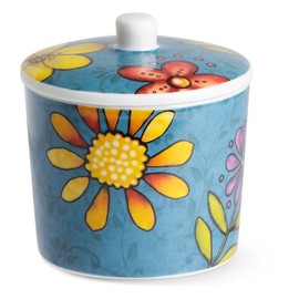 Egan Turquoise Bellamore Sugar Bowl