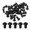 MroMax 50Pcs M4 x 8mm Button Head Socket Cap Bolts