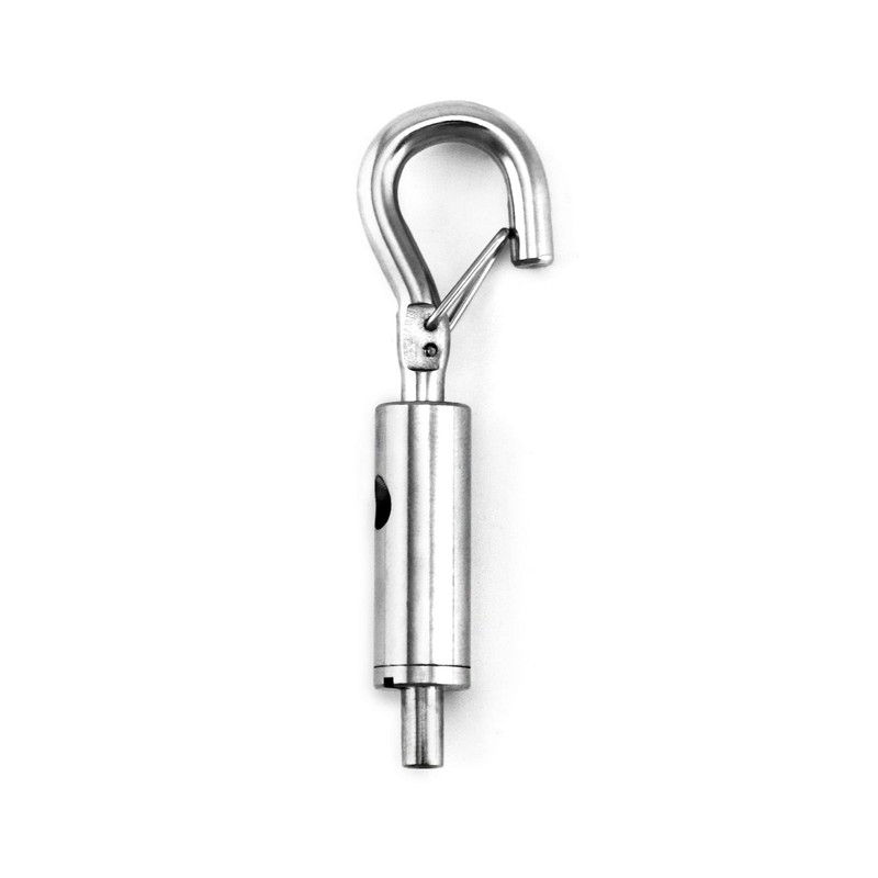 QWORK Steel Wire Rope Hanger, 40 Pack Portable Hook &