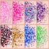 9000PCS Flatback Pearls and Rhinestones for Crafting, Pink White Mixed