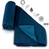 Outdoro Charcoal bamboo Microfibre Towel, Ultra-light and Absorbent, Comfortable Travel