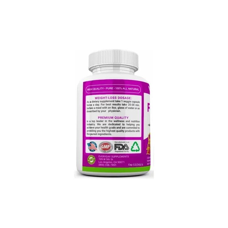 Forskolina Extracto 3400mg Para Pérdida De Peso Hechas En Eu