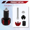 Tongze 7/8" 22mm Motorcycle Handlebar Ends: Handle Bar Ends Grips