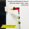 Multi-Angle Paint Brush Extender Red, Paint Edger Tool for High
