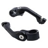 TCMT Matte Black 1 1/4" Adjustable Highway Long Angled Foot