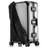 Linpr Transparent PVC Suitcase Cover, No Disassembly Required Clear Luggage