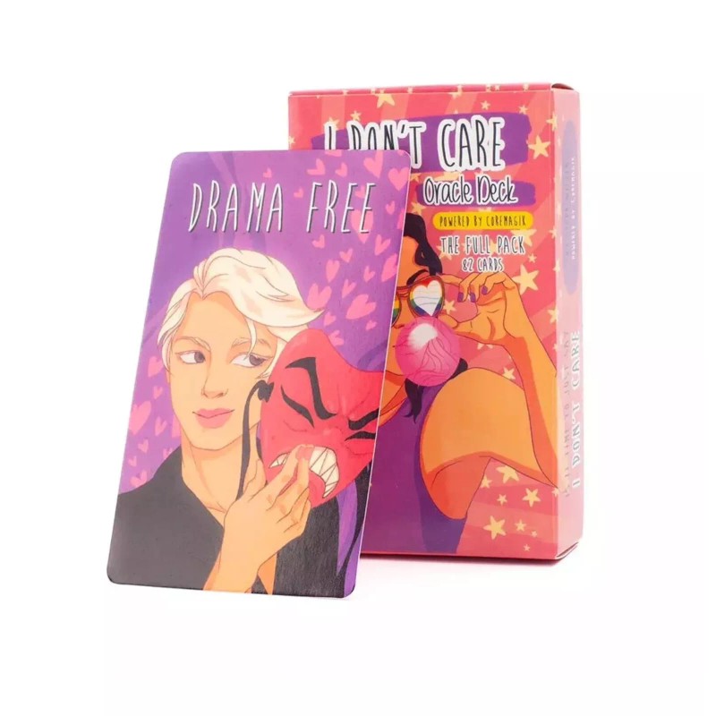 I DON'T CARE Oracle Deck 82 Cards