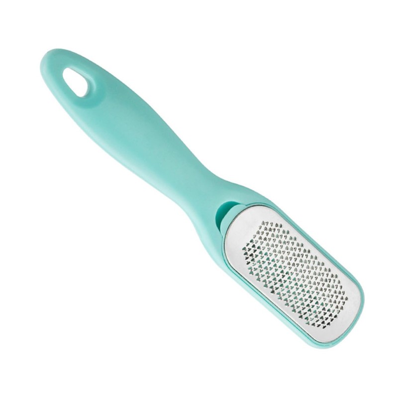 FRCOLOR 1pc Double-sided Stainless Steel Foot File for Callus Removal