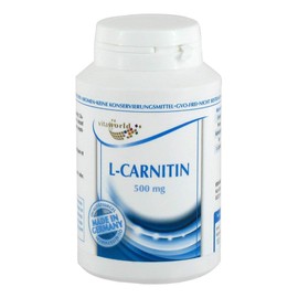 L-Carnitine, 500 mg, Capsules, Pack of 100 Capsules