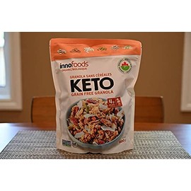 Inno Foods keto grain free granola InnoFoods Organic, Gluten Free, 600g
