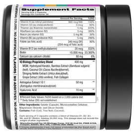 Biotin for Hair Growth Women & Men with Collagen & Keratin 30000mcg for Hair Loss & Thinning Hair - Hair Skin Nails Vitamins, Biotin 10000mcg and Collagen Supplement - Hair, Skin, Nail Care - 60 Pills