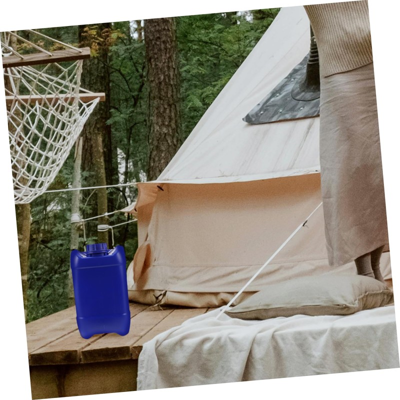 WOONEKY Emergency Water Storage : 5L Collapsible Camping Water Jug