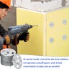 Washers for Installation of Foam Board Panels 1-1/4 Inch Galvanized