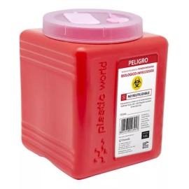 GH medic 5 Pack Bote Rpbi Contenedor Recolector  1.5 L Punzocortante