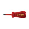 C.K T48345-2 Stubby Vde/1000V Slim Screwdriver Mod2 (Plusminus), Red