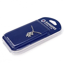 Rangers FC Silver Plated Crest Pendant & Chain