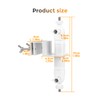 2 in 1 Gutter Mount Compatible with Stick Up Cam/Pro