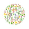 Caspari Bunny Field Salad & Dessert Plates - 8 Paper