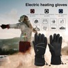 Heated Gloves for Men Women Battery Powered Heated Gloves Waterproof