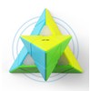 TANCH Pyramid Speed Cube Stickerless Triangle Magic Cube Puzzle Toy