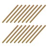 sourcing map 16 Pack Fully All Threaded Rod 1/4" Thread,