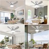 Ceiling Fans with Lights, 33 Inch Low Profile Ceiling Fan