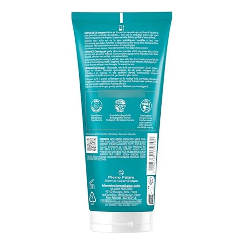 Avene Gel Limpiador Avène Cleanance Sin Jabón Para Acné Y