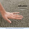 subrtex Badematte rutschfest Badezimmerteppich aus Chenille Saugfähig Badteppich weich Wasserabsorbierende