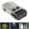 Pocket Flashlight 180 Degree Head Rotating IP67 Waterproof 110dB Buzzer