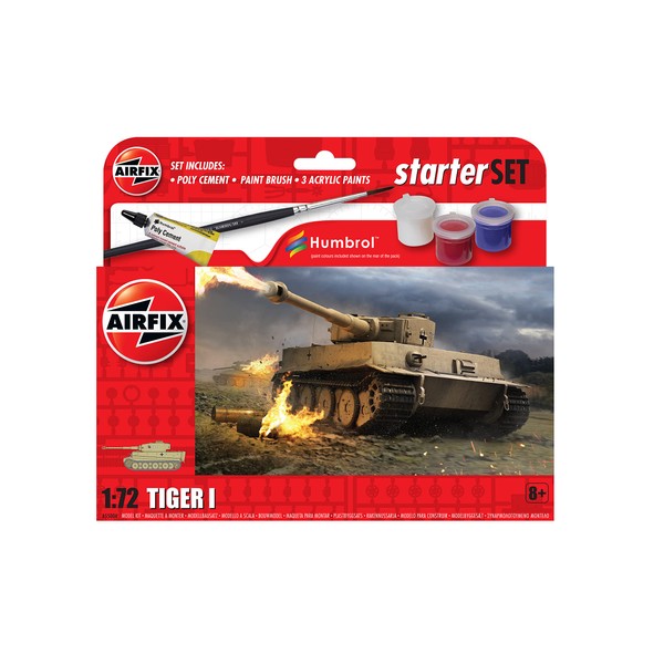 Airfix A55004 Small Beginners Gift Set Tiger 1