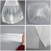 Cy3Lf 3 Gallon Small Clear Bathroom Trash Bags, Office Wastebasket