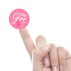 Gender Reveal Stickers 120pcs GenderReveal Stickers Games Baby Shower Party
