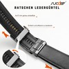 SUOSDEY Men's Automatic Leather Belt Ratchet Belt for Business Casual