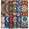 Copkim 24 Pcs Mandala Eyeglasses Cleaning Cloths Microfiber Lens Cleaning