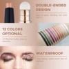 LOKFAR Eye-Shadow Stick Makeup Cosmetics Eye Brightener Stick, Rotatable Cream
