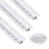 Spotless Plaster in Recessed Flexible Drywall LED Channel Fully Bendable