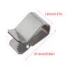 Guifeng 20PCS Silver 304 Stainless Steel Spring Loaded U Shaped