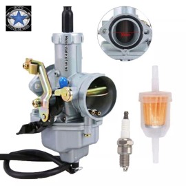 Unbranded For Kymco MXU 250 2004 2005 2006 2007 Carburetor Carb+spark plug