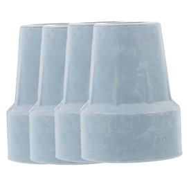 OATIPHO 4Pcs Non Slip Rubber Feet for Trekking Poles Shock Absorbing Climbing Stick Tips Durable Crutch Tip Accessories for Hiking and Outdoor Activities