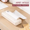 Unbranded A4 Portable Paper Printer Wireless BT Connect Thermal Printing