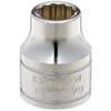Kyoto Machine Tools (KTC) Socket 12 Angle, B308W, Opposite Side Dimensions: 0.3 x Insertion Angle: 0.3 x Total Length: 0.9 inches (22 mm), 1 piece