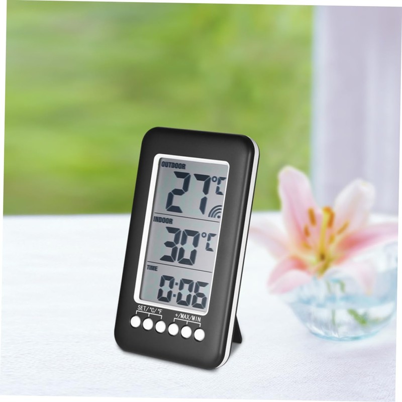 CIYODO Digital Fridge Thermometer Wireless Outdoor Temperature Sensor for Home
