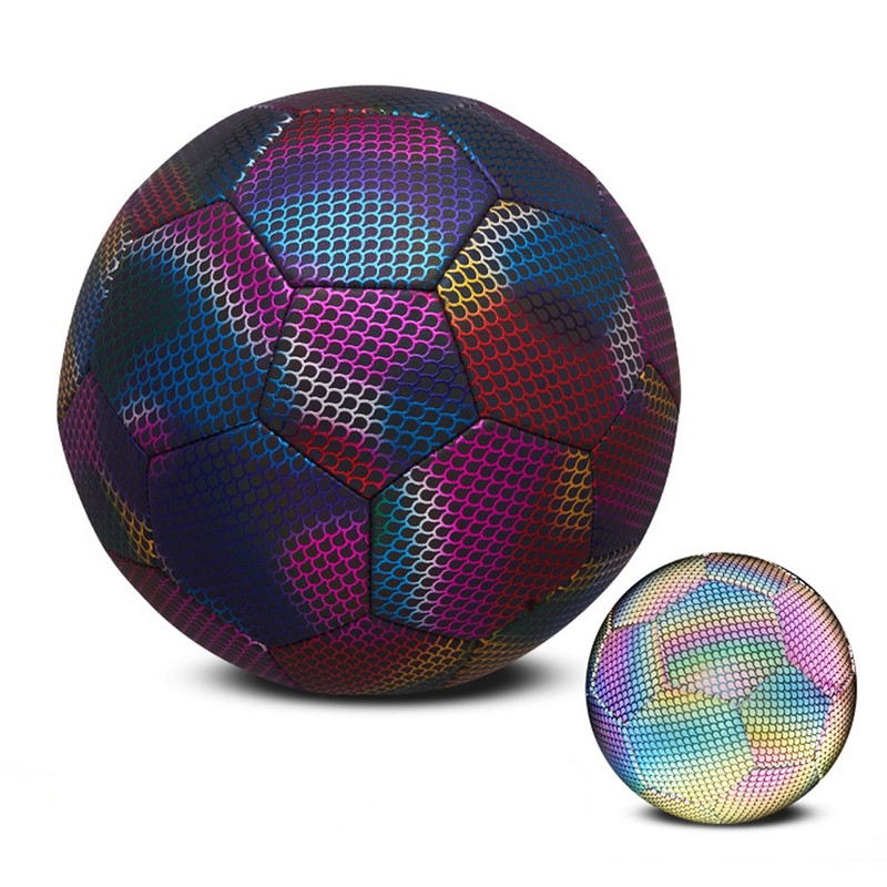 Luminous Reflective Football Luminous Soccer Ball Training Ball for Normal