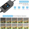 FEDOUR 30-50cm LED Aquarium Light with Timer&10-Level Brightness Adjustment, Full