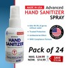 LXR Biotech Sanitizer - Pack of 24 Bottles, 1.93oz -