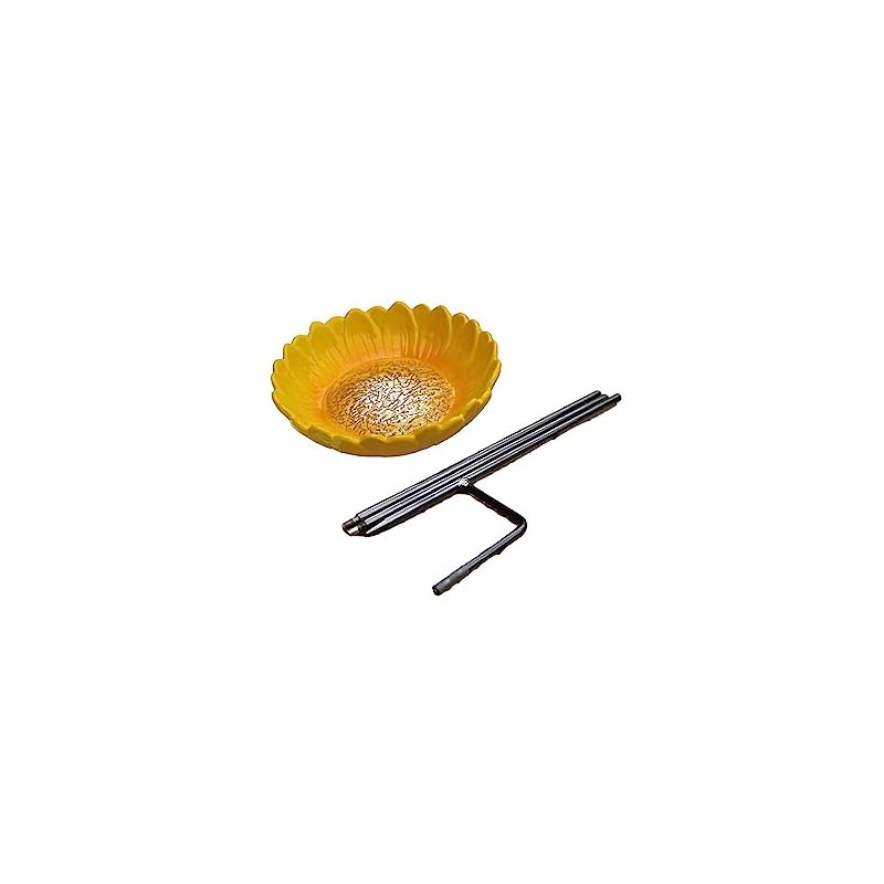 Wildlife World Ceramic Floral Range (Sunflower Bird Feeder) seconds stock